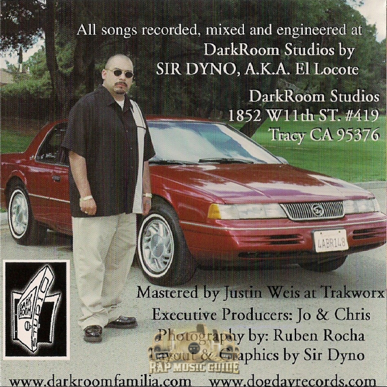 Sir Dyno - Chicano Chronicles (Revelation 6): 1st Press. CD | Rap
